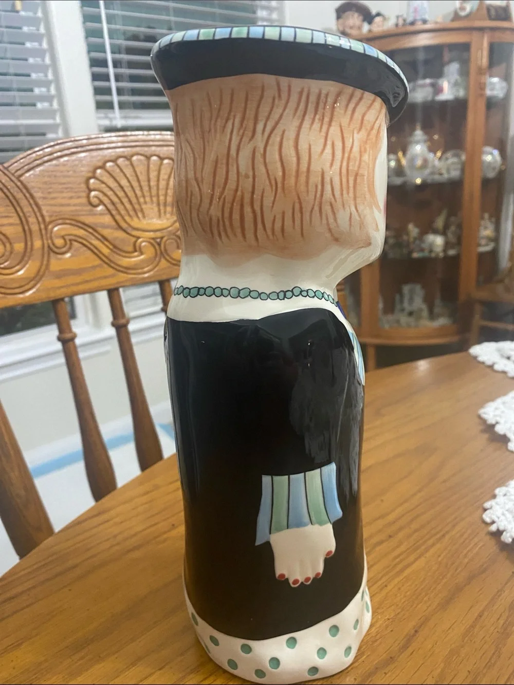 Vintage Susan Paley Hand-Painted “Millie” Vase